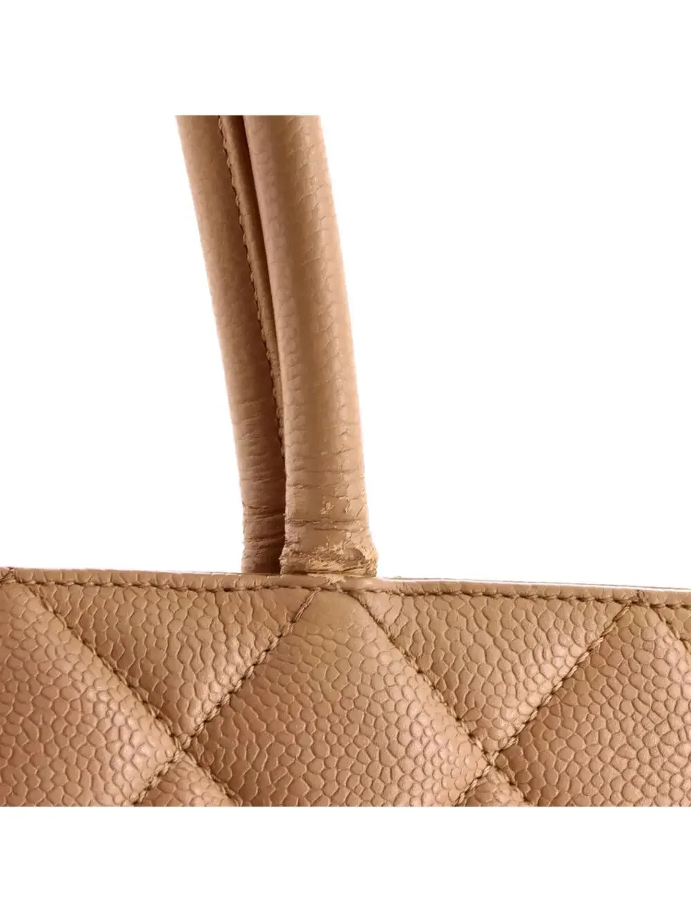 Chanel Medallion Tote Quilted Caviar #291400C22B